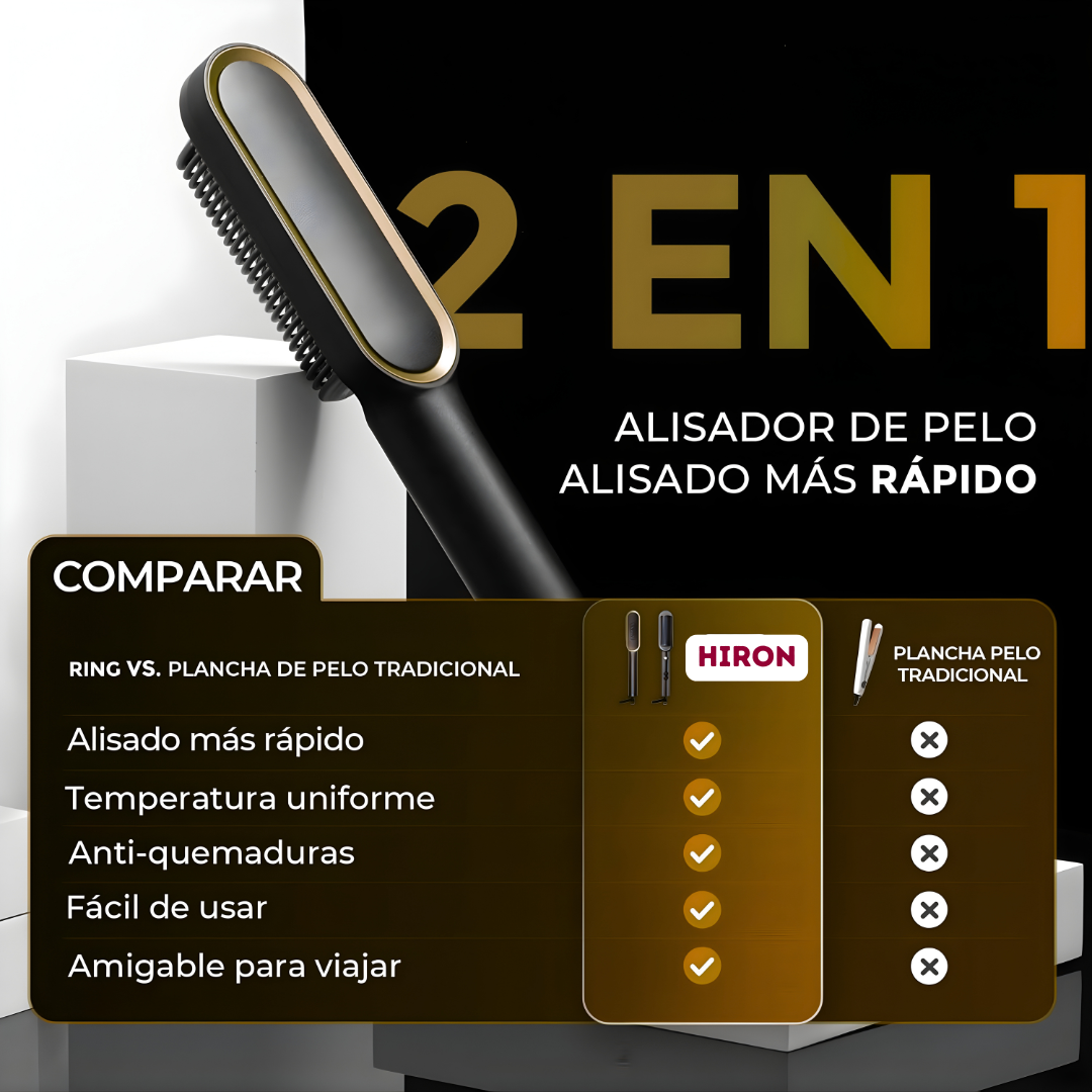 Hairon - Cepillo Alisador