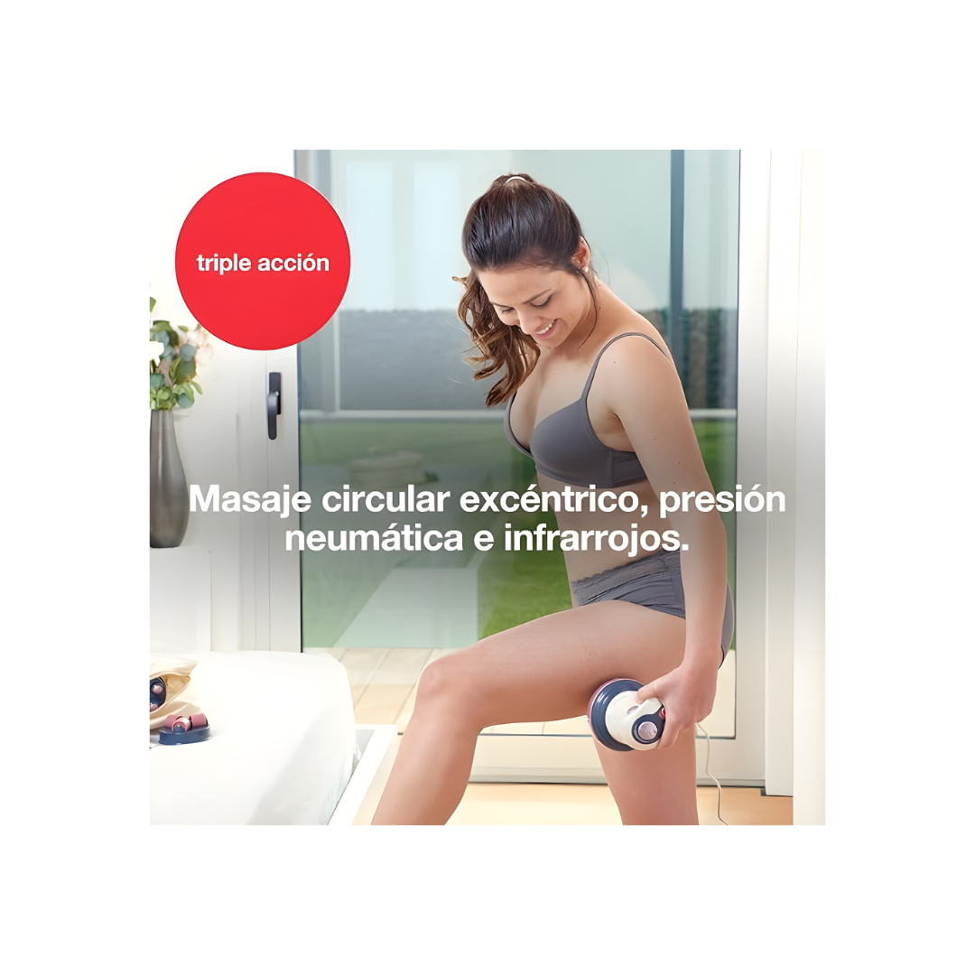 CelluGlow® 5 en 1 - Masajeador Anticelulítico + Crema anticelulítica de REGALO