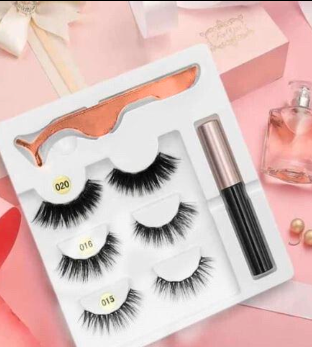 Magic Lash - Pestañas Magnéticas reutilizables (pack de 3)